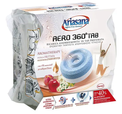 ""Ariasana aero 360 tab vaniglia conforting 450g""
