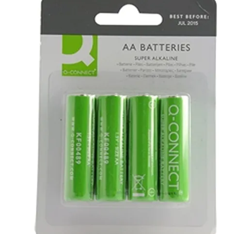 Batteria alcalina  AA/LR6 1.5 V AA/LR6 1 5 V conf.4 - KF00489