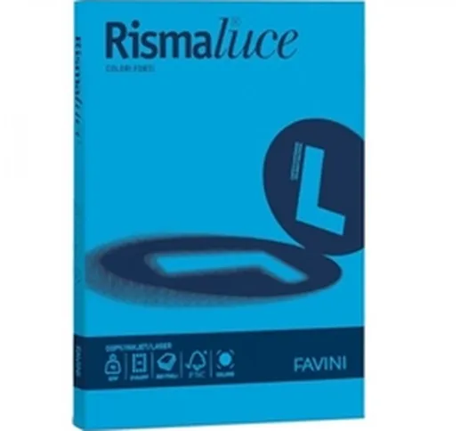 Carta Rismaluce  - A3 90 g/mq - azzurro  - 300 fogli