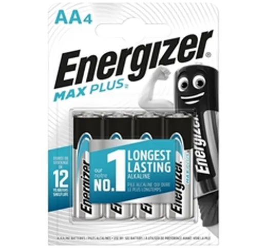 Batterie ENERGIZER Max Plus AA  conf. da 4 - E301323600