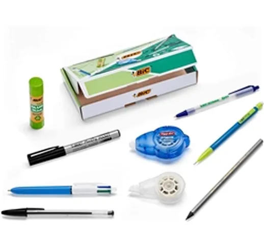 Kit cancelleria BIC - astuccio con 9 prodotti eco