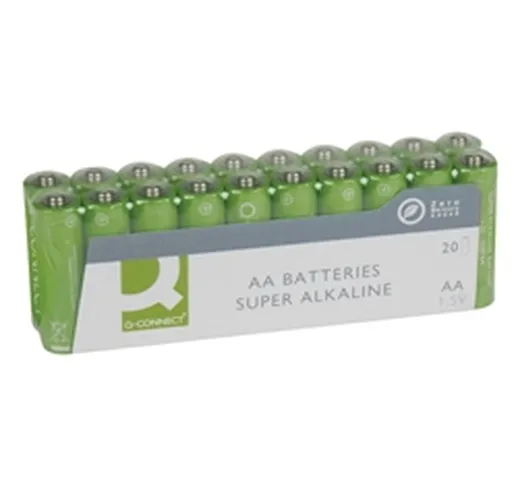 Batterie alcaline Q-Connect - AA - conf. 20