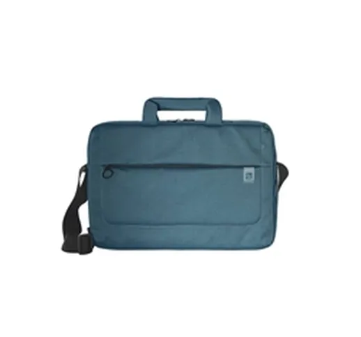 Borsa slim per laptop  Loop in tessuto fino a 14 1'' azzurro