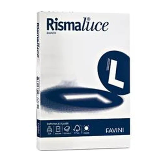 Rismaluce  - A4 170 g/mq - bianco - conf. 150
