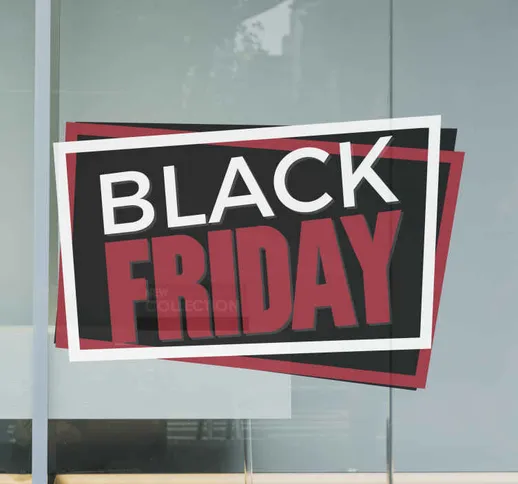 Etichetta adesiva Black friday