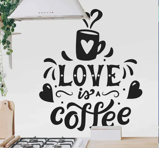Sticker bibita L'amore è un caffè