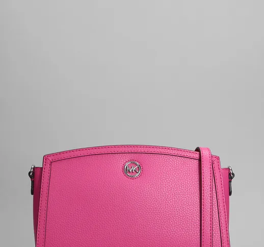 Borsa a spalla Chantal in Pelle Fucsia