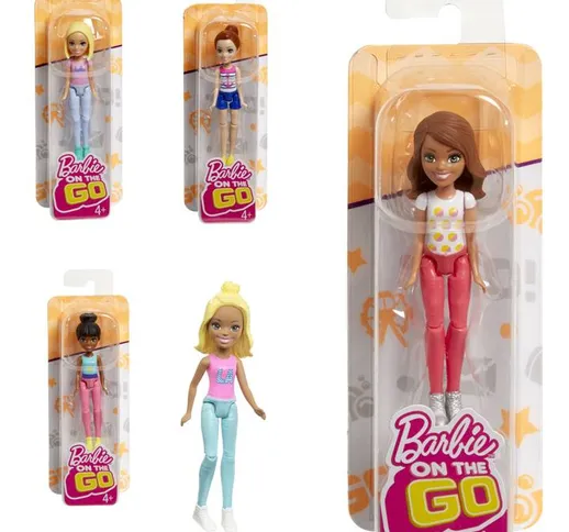 "MATTEL Barbie Parti E Via, 1 Modello Assortito "