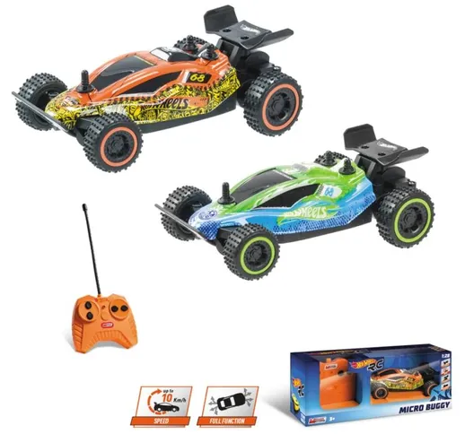 "MONDO Hot wheels radiocomandato micro buggy scala 1/28 modellino in scala"