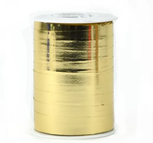 "STAR Rocchetto filo 10 mm x 250 m colore oro metallizzato nastro da regalo"