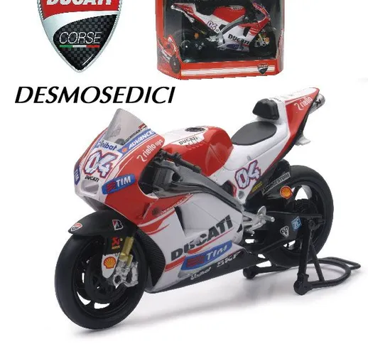 "NEW RAY 1:12 Ducati Desmosedici Dovizioso Moto Modellismo Giocattolo 704"