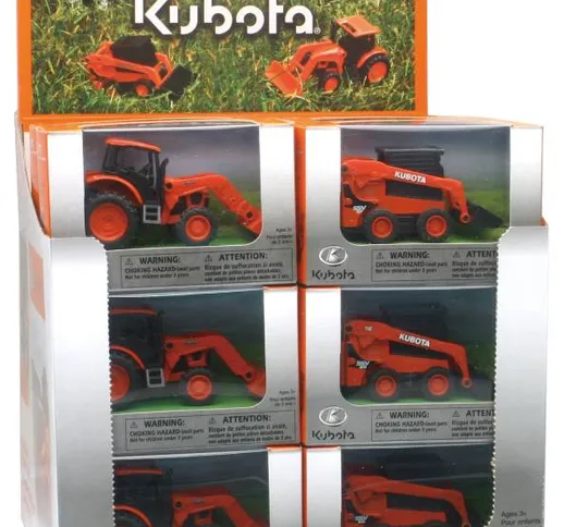 "NEW-RAY Trattori Kubota Scala 1/64 1 modellino assortito"