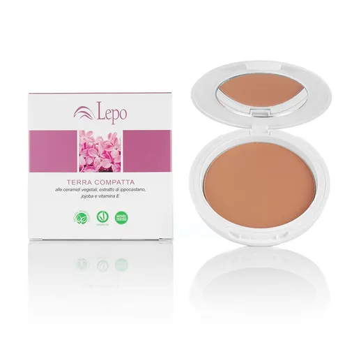 "LEPO Terra compatta vegetale vegan tonalitÃ  7 make-up per il viso"