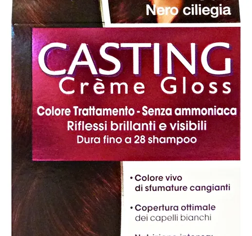 "L'OREAL Casting 360 Crema Nero Ciliegia No Ammoniaca - Estrosai"