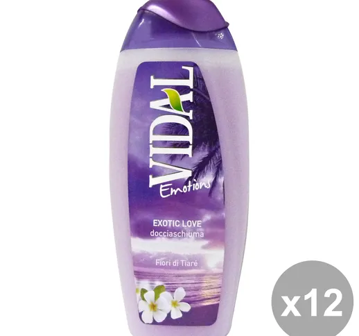 "Set 12 VIDAL Doccia EXOTIC LOVE 250 Ml. Saponi e cosmetici"