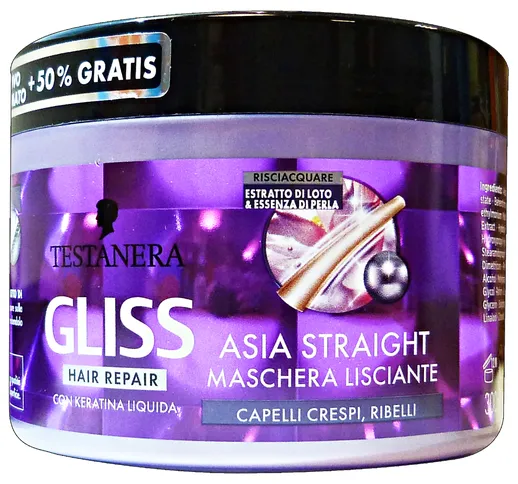 "TESTANERA Masch.asia straight 250 ml. - Balsamo per capelli"