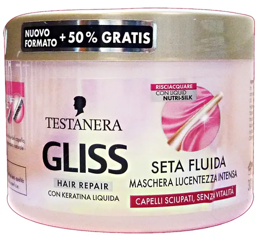 "TESTANERA Masch.seta fl.gloss 250 ml. - Balsamo per capelli"