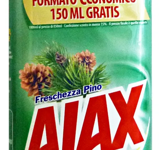 "AJAX Pavimenti Freschezza Pino 1 Lt. Detergenti Casa"