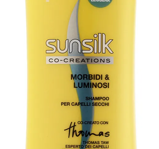 "SUNSILK Shampoo Morbidi/Luminosi Giallo 250 Ml Shampoo Capelli"