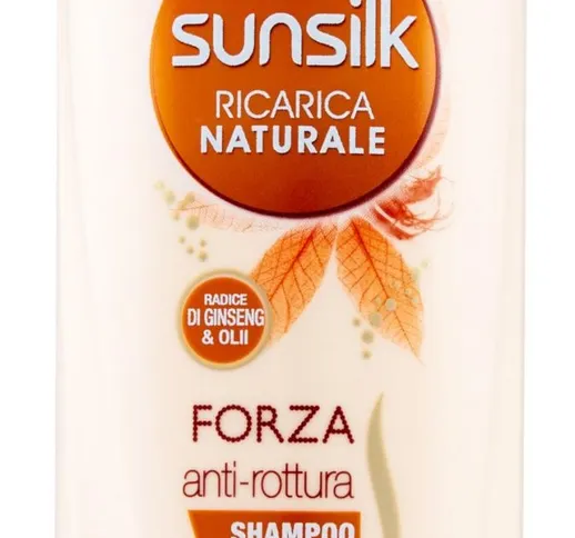 "SUNSILK Shampoo Forza Anti-Rottura 250 Ml. Shampoo Capelli"