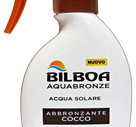 "BILBOA Acqua Abbronzante Spray Cocco 250 Ml.  Prodotti Solari"