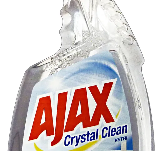 "AJAX Detergente vetri crystal clean trigger 750 ml."