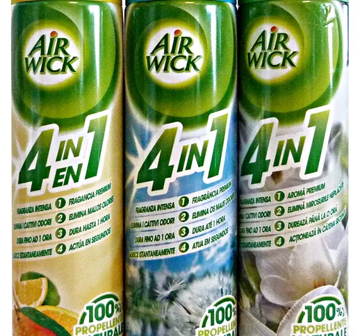 "AIR WICK Spray Misto 240 ml Deodorante Candele E Profumatori"