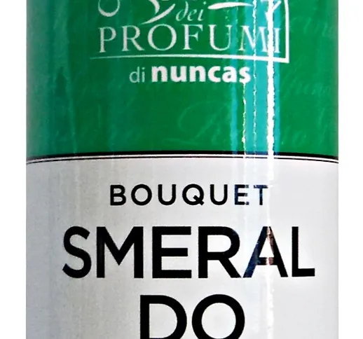 "NUNCAS Spray Bouquet Smeraldo Menta-Foglie Aromatiche 250 ml Profumatori"