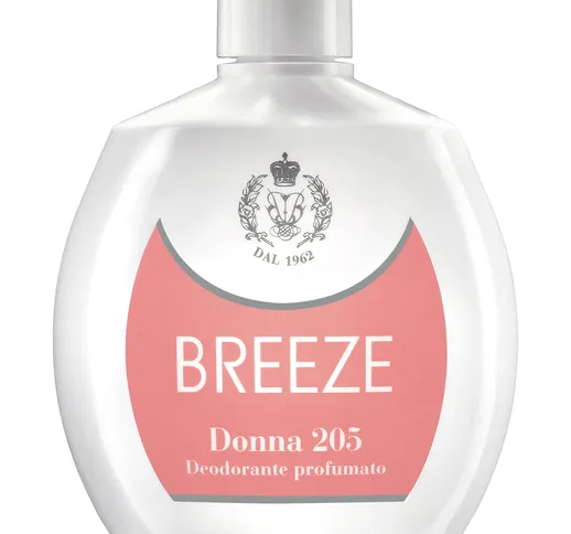 "BREEZE Deodorante Squeeze Donna 205 100 ml - Deodorante Femminile E Unisex"