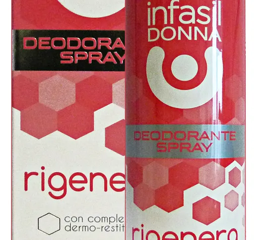 "INFASIL Dedorante spray Rigenera 150 ml - Deodorante Femminile E Unisex"