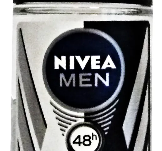 "NIVEA Deodorante Roll-On Uomo Black&White Invisible 50 ml 82245"