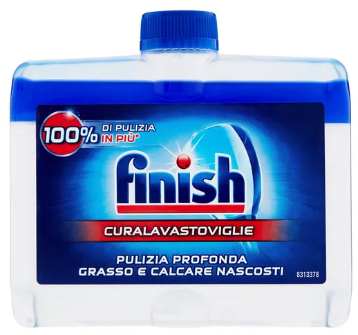 "FINISH Curalavastoviglie blu 250 ml prodotto detergente per la cucina"