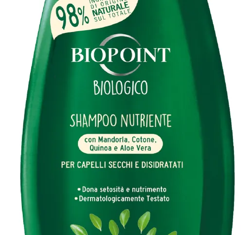 "BIOPOINT Shampo bio nutriente 250 ml prodotto per la cura dei capelli"