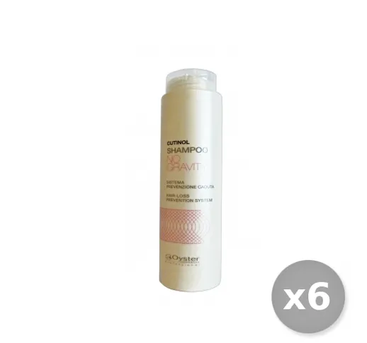 "Set 6 CUTINOL Professionale No GRAVITY Shampoo 250 ml Prodotti Per capelli"