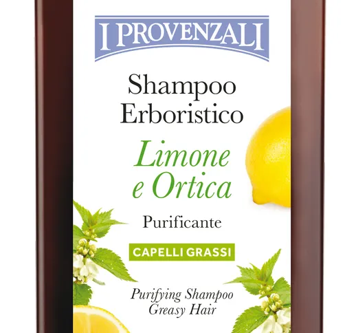 "I PROVENZALI Shampoo Limone e ortica Grassi 250 ml Cura Della Persona Capelli"