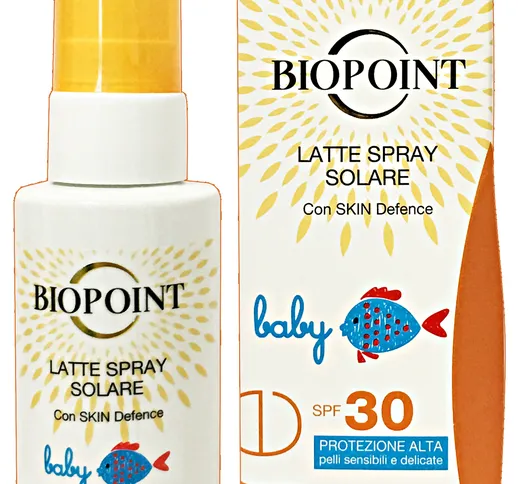 "BIOPOINT Sun Fp30 Latte Baby Spray Crema 150 ml"