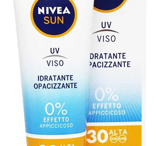 "NIVEA Sun Fp30 Viso Idratante Opacizzante 86004 Cura della pelle 200 ml"