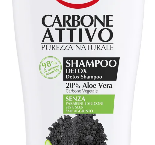 "EQUILIBRA Shampo carbone attivo 250 ml prodotto per la cura dei capelli"