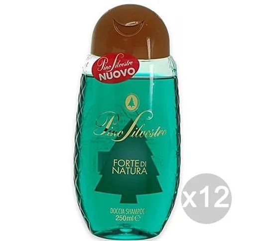 "Set 12 PINO SILVESTRE Doccia-Shampoo New Classic 250Tra Cura E Trattamento Dei Capelli"