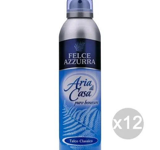 "Set 12 FELCE Aria Deodorante Spray Classico 250 Ml Profumazione E Decorazione"