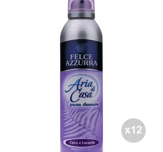 "Set 12 FELCE Aria deodorante spray lavanda 250 ml fragranza per ambienti"