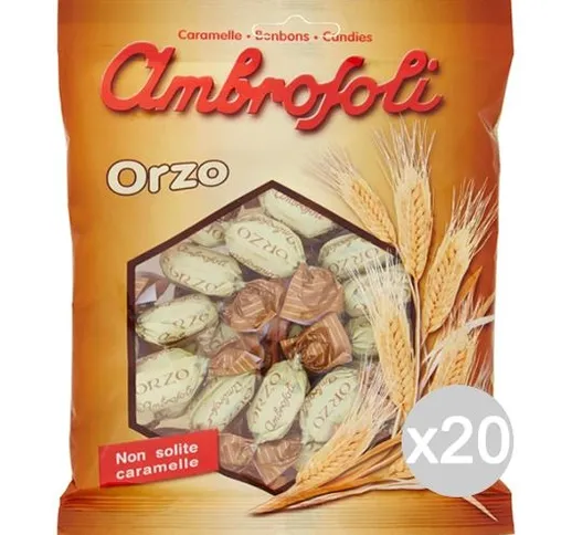 "Set 20 AMBROSOLI Caramelle Orzo Gr 150 Dolci E Alimentari"