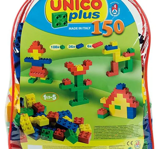 ANDRONI Zaino costruzioni unico 150 pezzi gioco per bambini