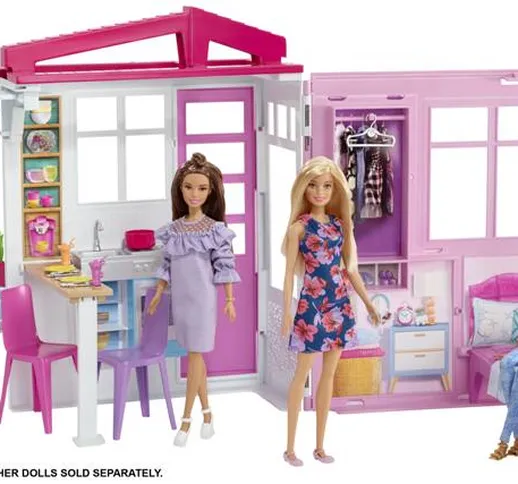 MATTEL Il loft di barbie con bambola gioco per bambine