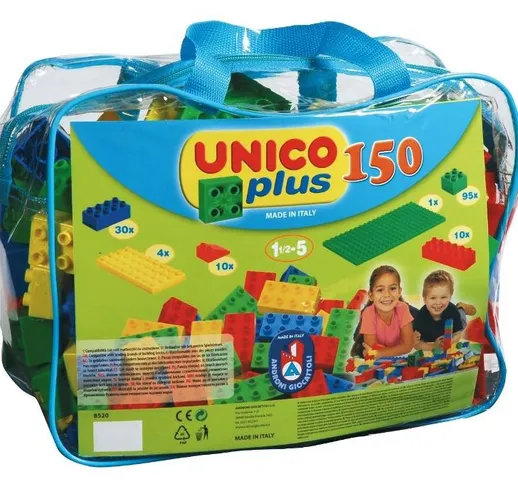 ANDRONI Sacca costruzioni unico 150 pezzi gioco per bambini