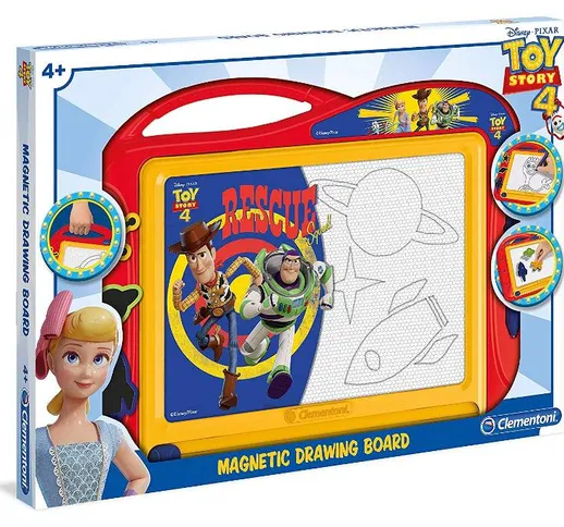 CLEMENTONI Toy Story 4 Big Magnetic Board Lavagne Magiche