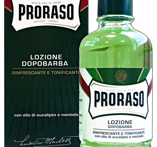 PRORASO D/barba lozione verde 400 ml. - Dopobarba