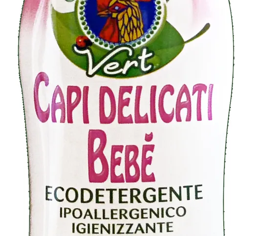 CHANTE CLAIR Bucato Bebe' Vert 750 Ml Detersivo Per Lavatrice E Vestiti