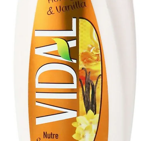 VIDAL Doccia miele d'acacia/vaniglia 250 ml. - Doccia schiuma