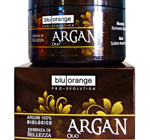 BLU ORANGE Argan Maschera Nutriente Vaso 200 Ml. Prodotti per capelli
